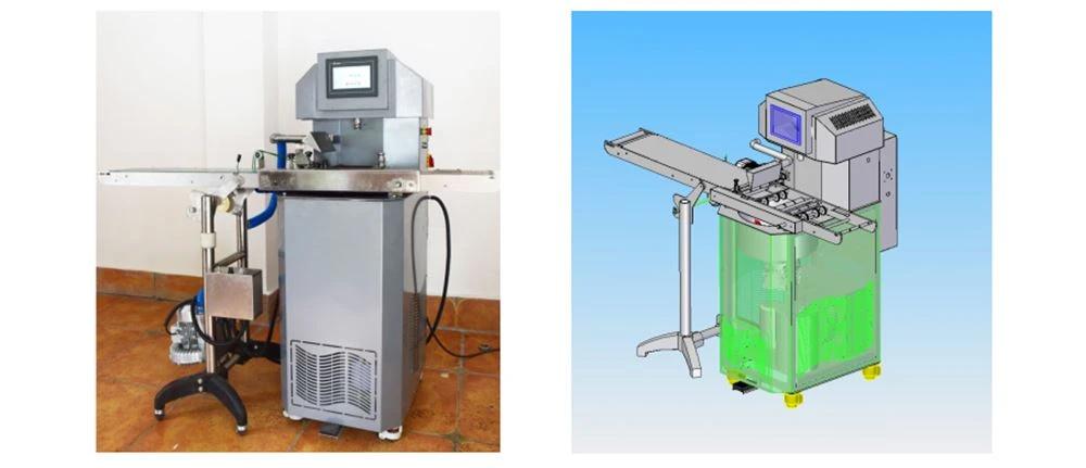 Dimensions for 25L batch type chocolate tempering machine